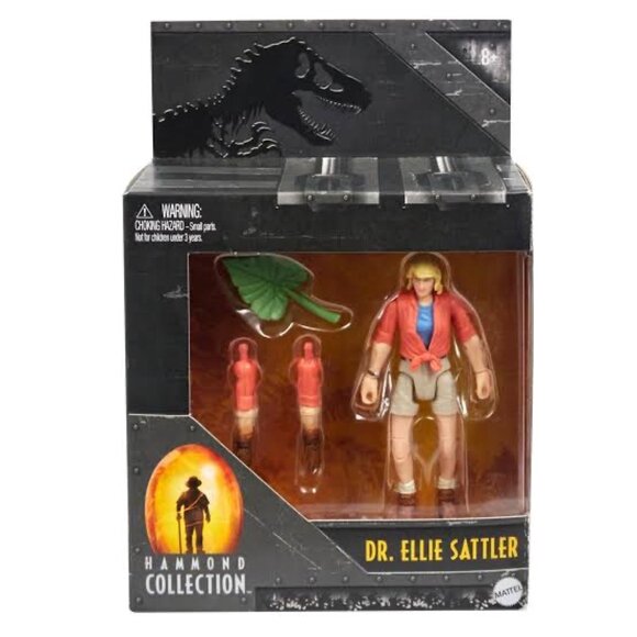 Mattel Jurassic World Hammond Collection Dr Ellie Sattler Figure Toy NWT - Picture 2 of 6